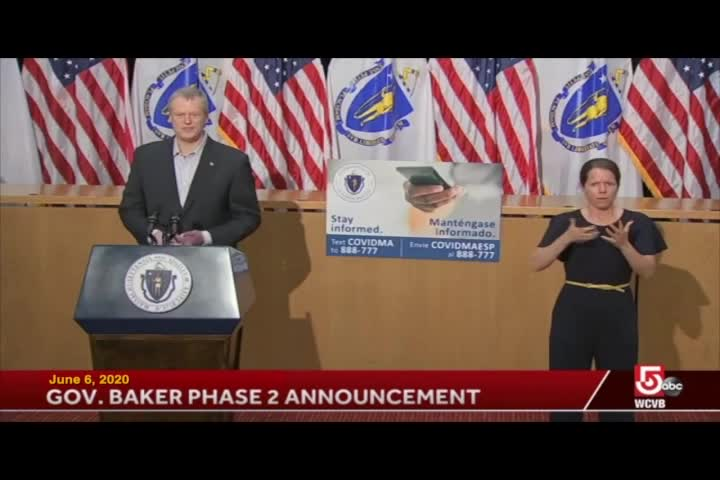 Thumbnail image for Governor Baker COVID-19 Update- June 6th, 2020