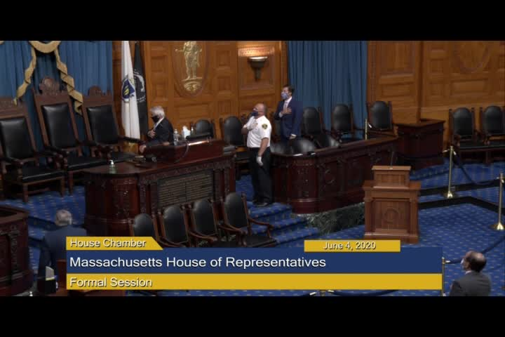 Thumbnail image for MA House of Representatives Formal Session - June 4th, 2020 (Part 1 of 2)