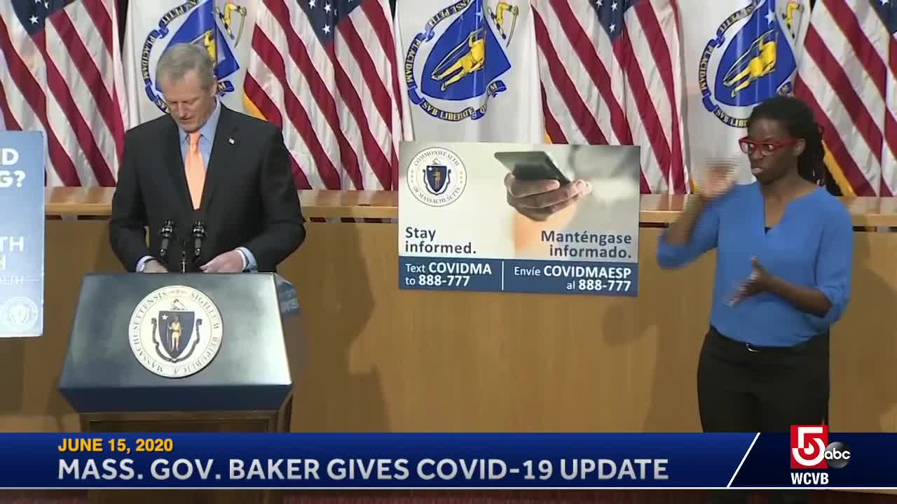 Thumbnail image for Governor Baker COVID-19 Update June 15 2020