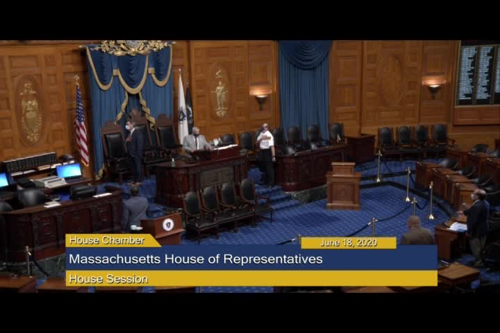 Thumbnail image for MA House of Representatives Session- June 18th, 2020