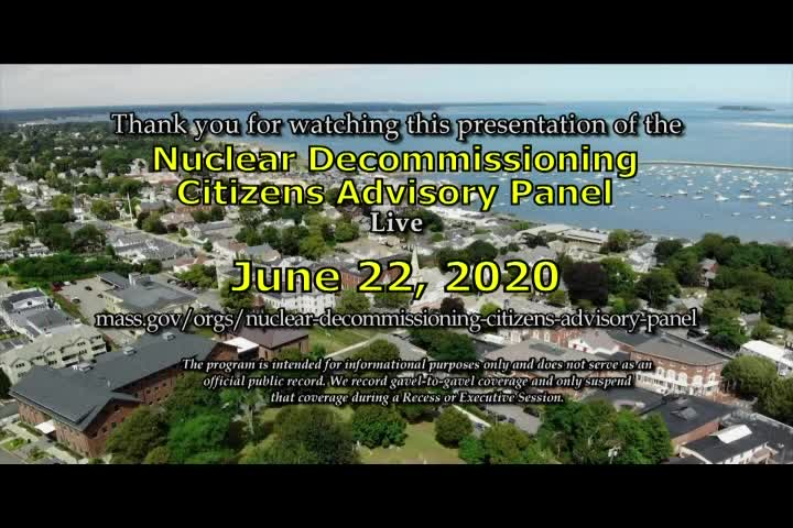 Thumbnail image for Nuclear Decommissioning Citizens Advisory Panel- 6_22_20
