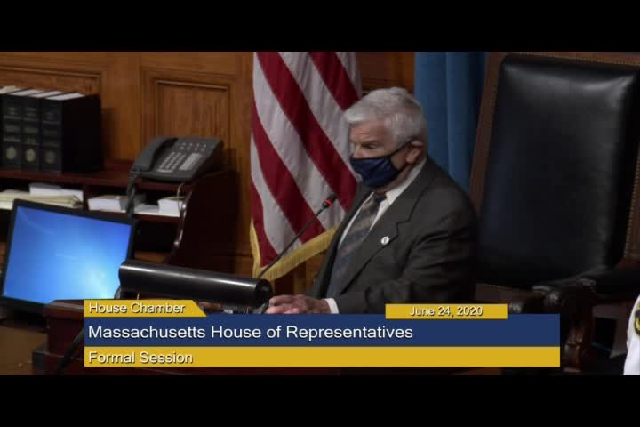 Thumbnail image for MA House of Representatives Formal Session- June 24th, 2020