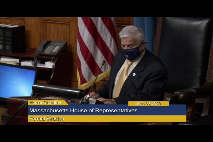 Thumbnail image for MA House of Representatives Formal Session- June 30th, 2020