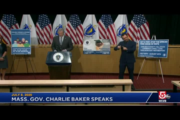 Thumbnail image for Governor Baker_COVID 19 Update _July 8 2020