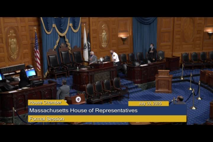 Thumbnail image for MA House of Representatives Formal Session- July 30th, 2020