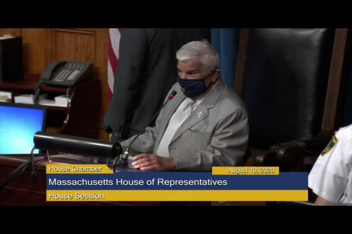 Thumbnail image for MA House of Representatives Session- August 10th, 2020