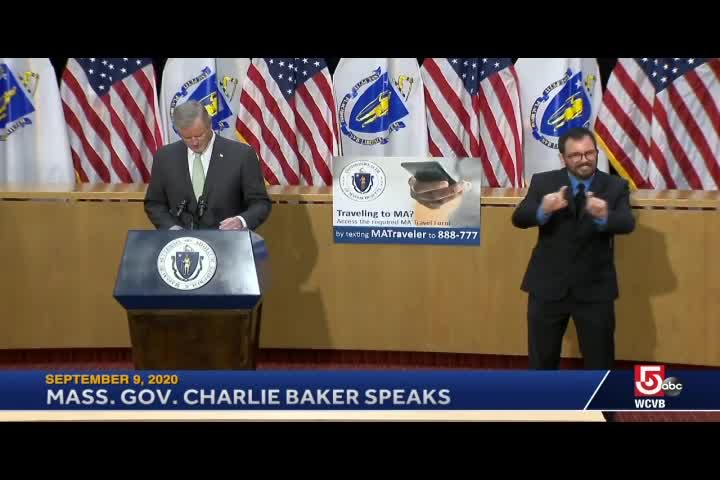 Thumbnail image for Governor Baker COVID-19 Update- September 9th, 2020