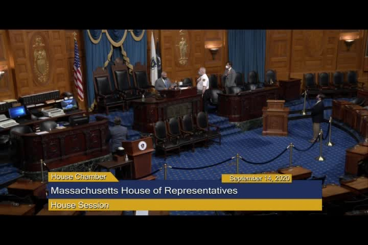 Thumbnail image for MA House of Representatives Session- September 14th, 2020
