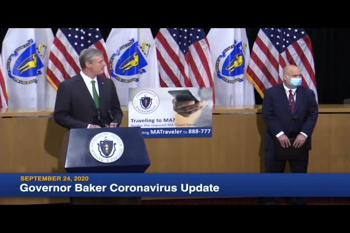 Thumbnail image for Governor Baker COVID-19 Update- September 24th, 2020