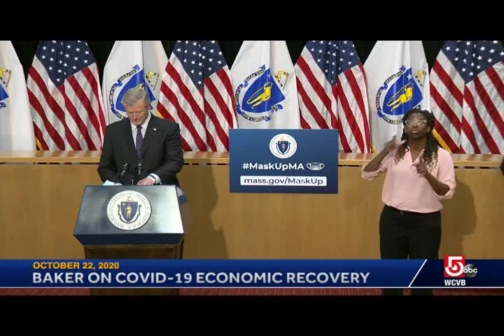 Thumbnail image for Governor Baker COVID-19 Update- October 22nd, 2020
