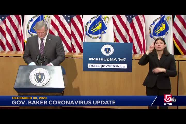 Thumbnail image for Governor Baker COVID-19 Update- December 30th, 2020