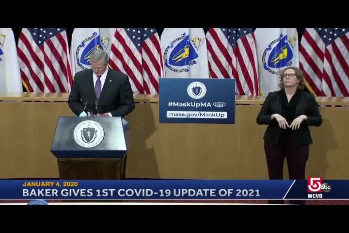 Thumbnail image for  Governor Baker COVID-19 Update- January 4th, 2021