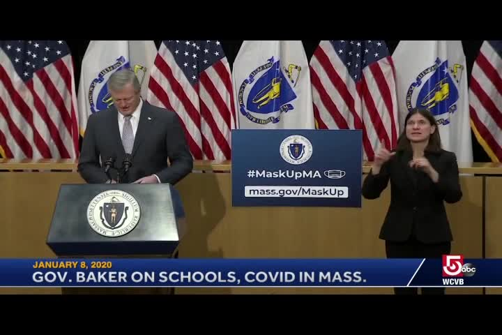 Thumbnail image for Governor Baker COVID-19 Update January 8 2021