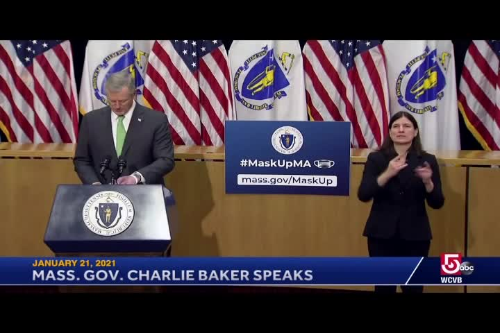Thumbnail image for Governor Baker COVID-19 Update- January 21st, 2021