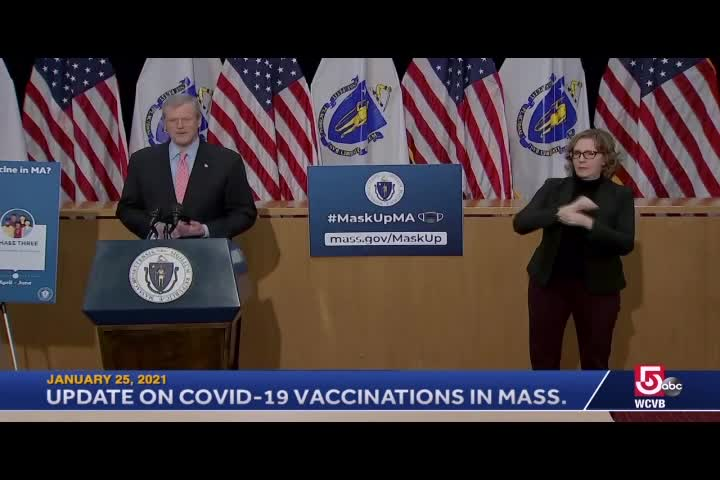Thumbnail image for Governor Baker COVID-19 Update- January 25th, 2021