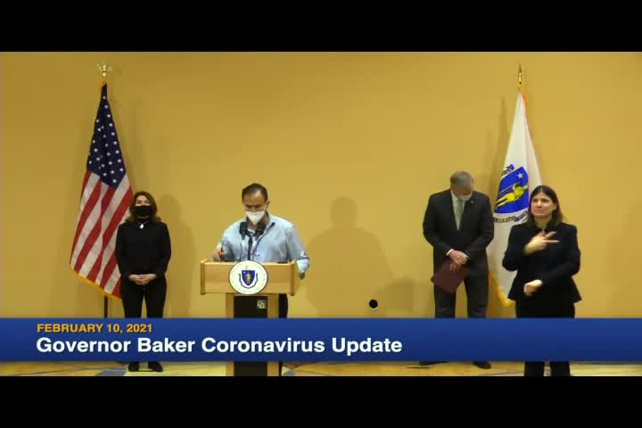 Thumbnail image for Governor Baker COVID-19 Update- February 10th, 2021