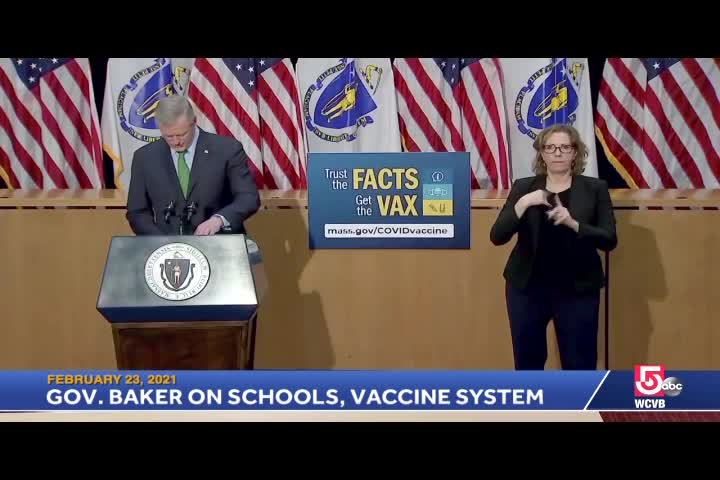 Thumbnail image for Governor Baker COVID-19 Update- February 23rd, 2021