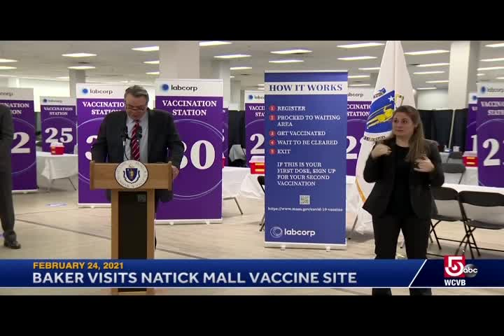 Thumbnail image for  Governor Baker COVID-19 Update- February 24th, 2021