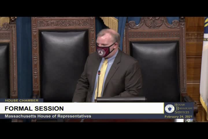 Thumbnail image for MA House of Representatives Formal Session- February 24th, 2021