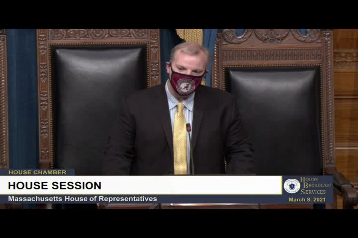 Thumbnail image for  MA House of Representatives Session- March 8th, 2021