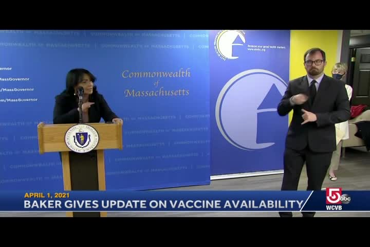 Thumbnail image for Governor Baker COVID-19 Update- April 1st, 2021