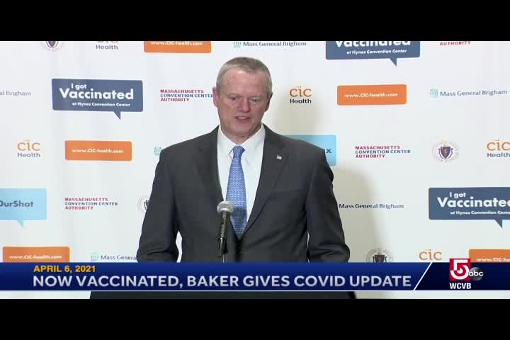 Thumbnail image for  Governor Baker COVID-19 Update- April 6th, 2021