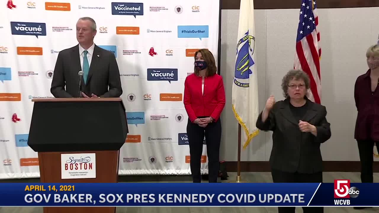 Thumbnail image for Governor Baker COVID-19 Update- April 14th, 2021
