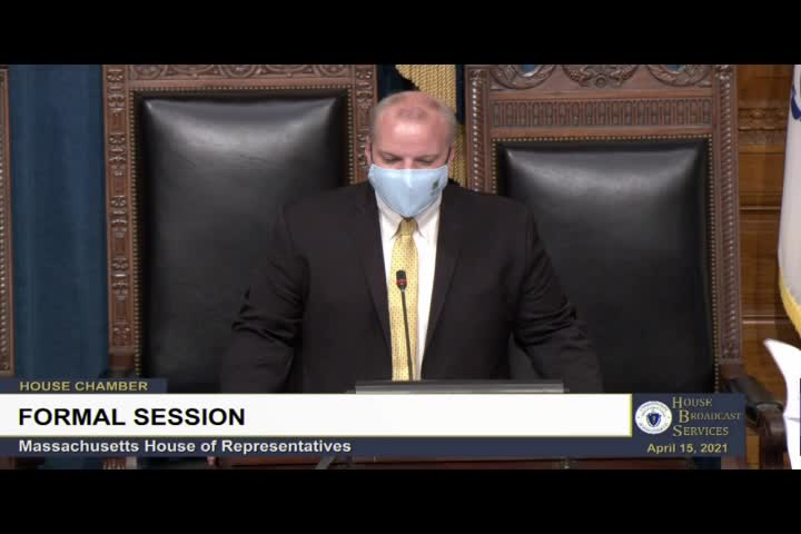 Thumbnail image for MA House of Representatives Formal Session- April 15th, 2021