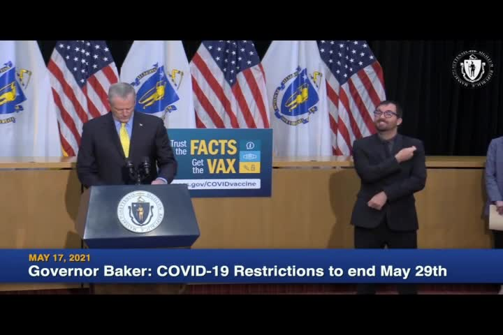 Thumbnail image for Governor Baker COVID-19 Update- May 17th, 2021