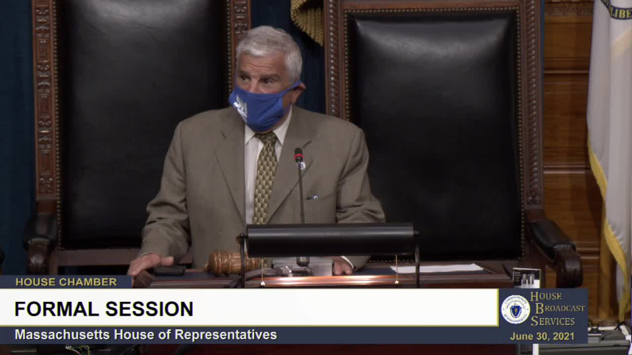 Thumbnail image for MA House of Representatives Formal Session- June 30th, 2021