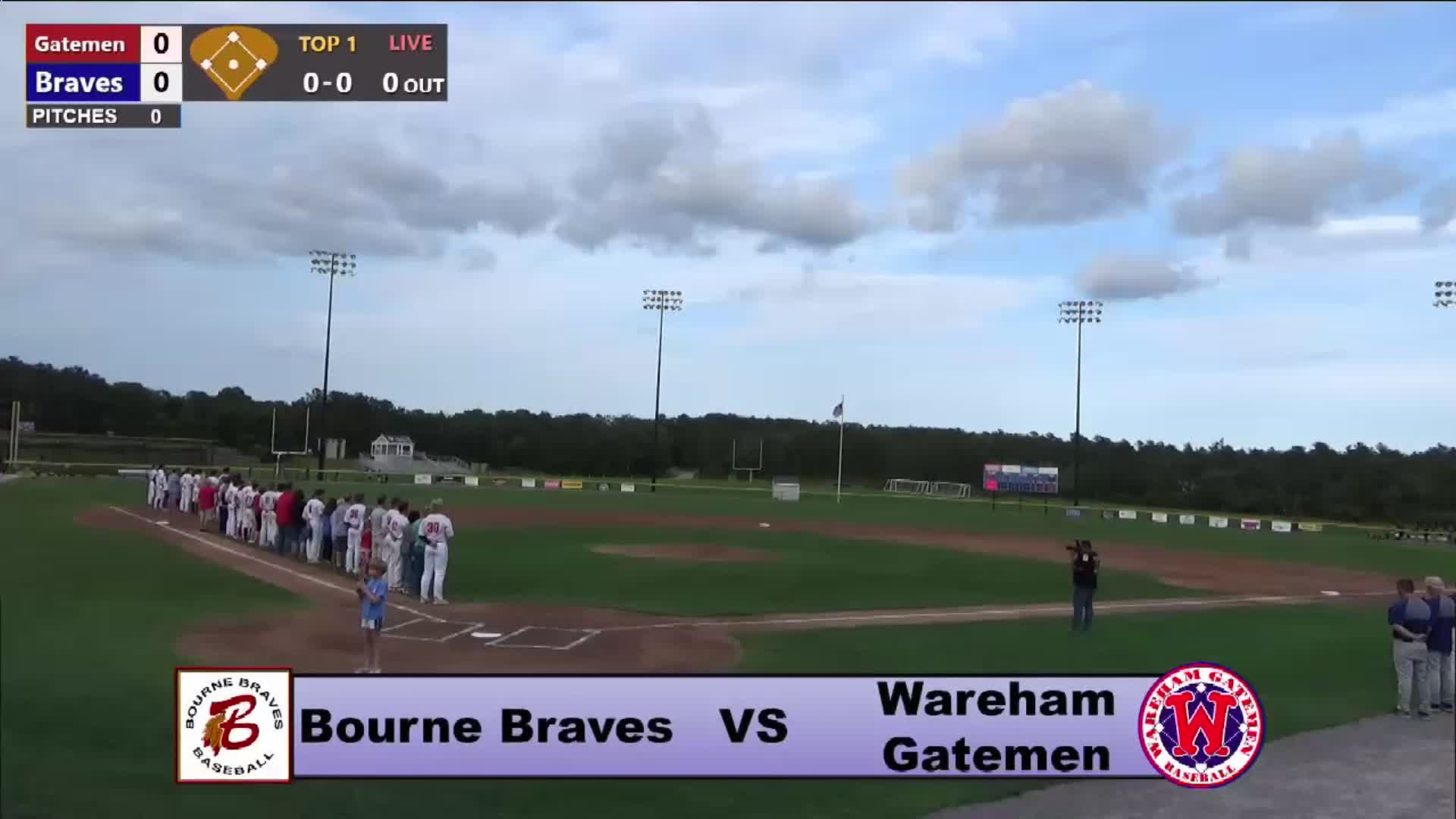 Thumbnail image for Cape League Baseball LIVE_Wareham @ Bourne 8_1