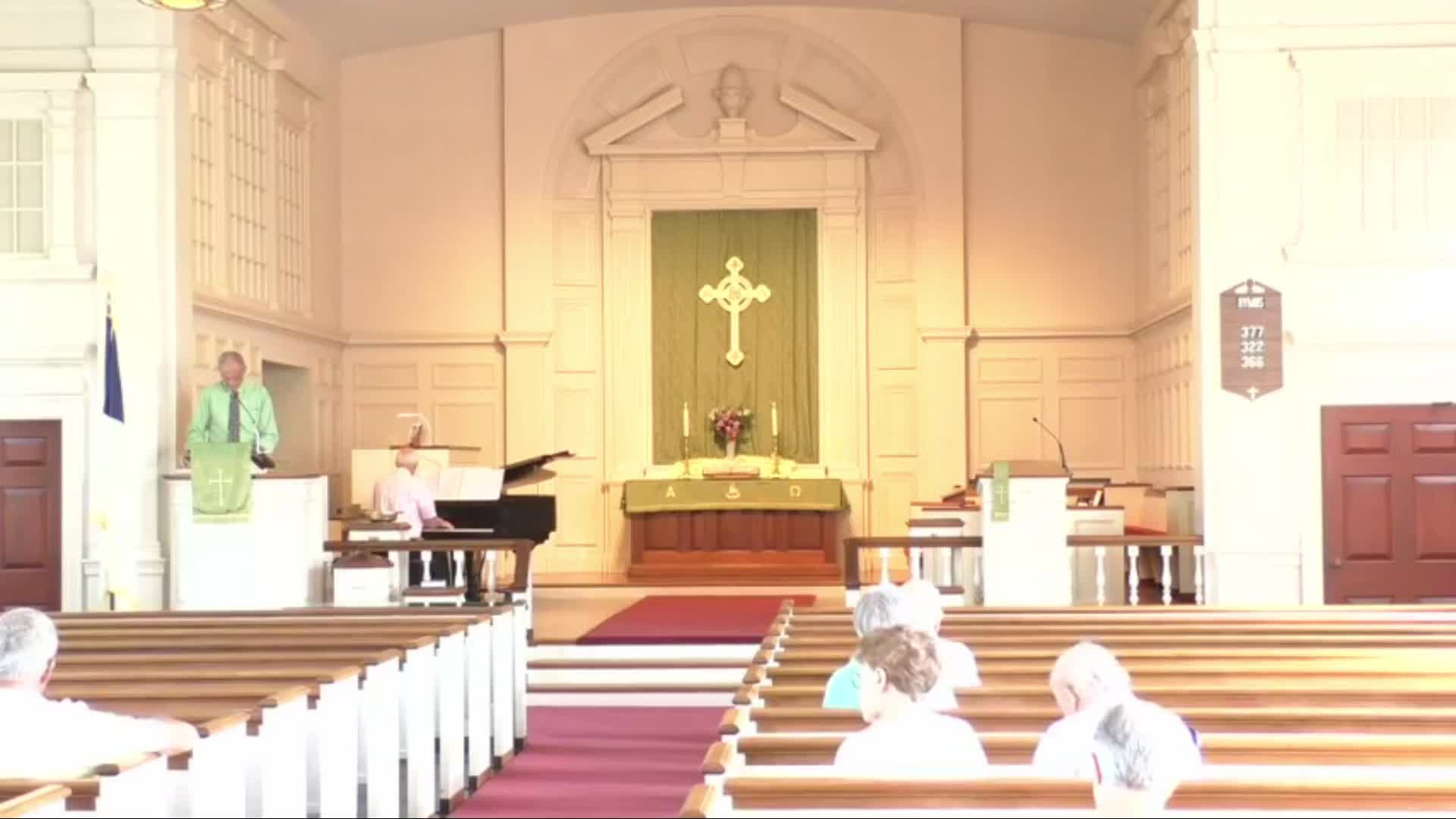 Thumbnail image for Federated Church Service 8-1