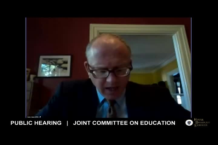 Thumbnail image for MA Joint Committee on Education Hearing- September 13th, 2021 (Part 2 of 2)