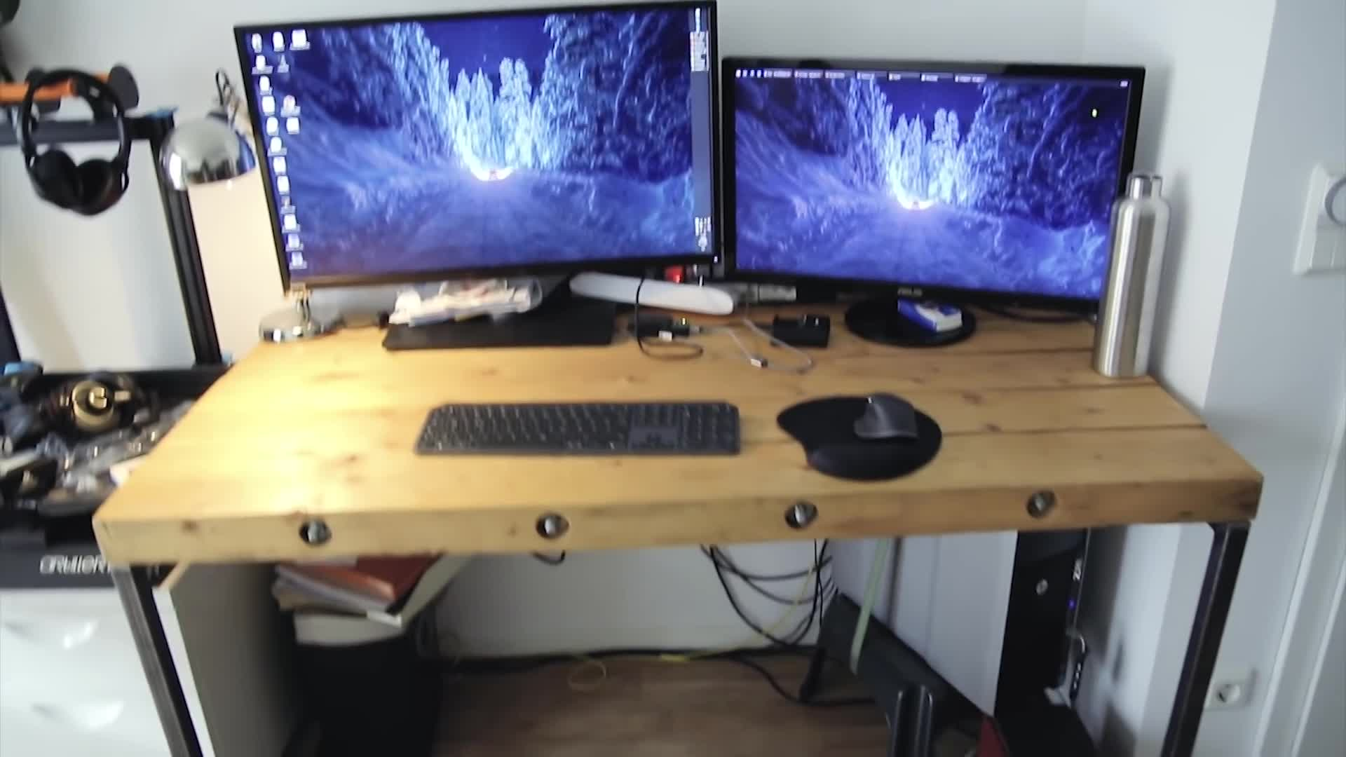 Thumbnail image for Build a Cable-Free Desk w Built-In Lights, USB, Outlets + More