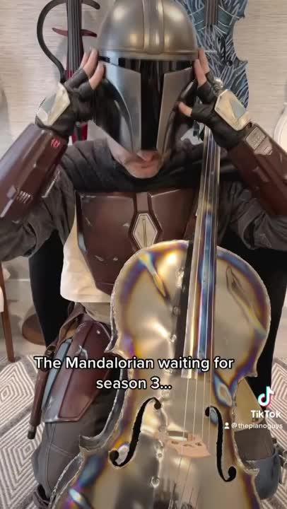 Thumbnail image for Theme Song + Grogu vibing