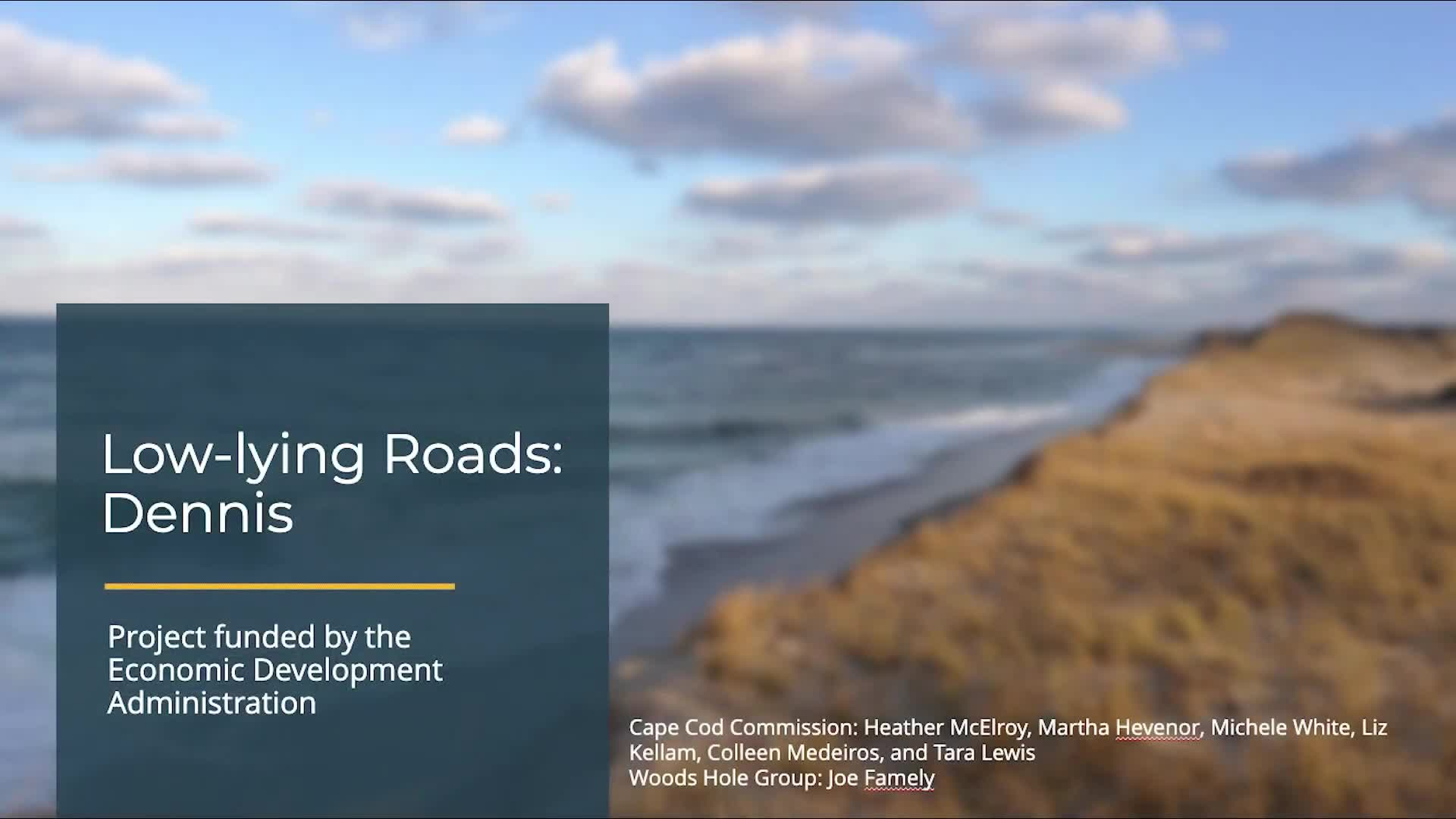 Thumbnail image for Cape Cod Commission Low Lying Roads Project_ Dennis