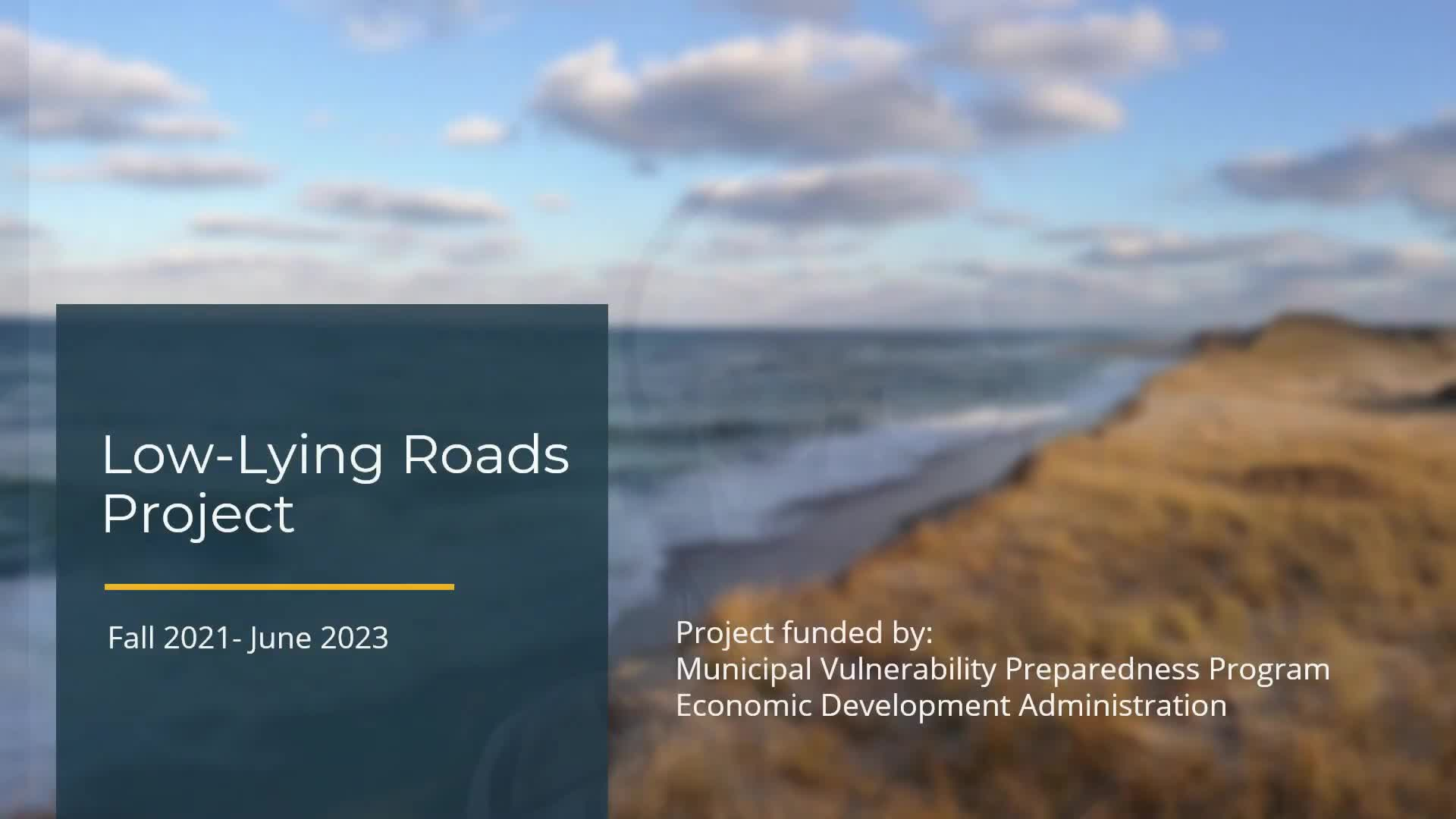 Thumbnail image for Cape Cod Commission Low Lying Roads Project_ Bourne