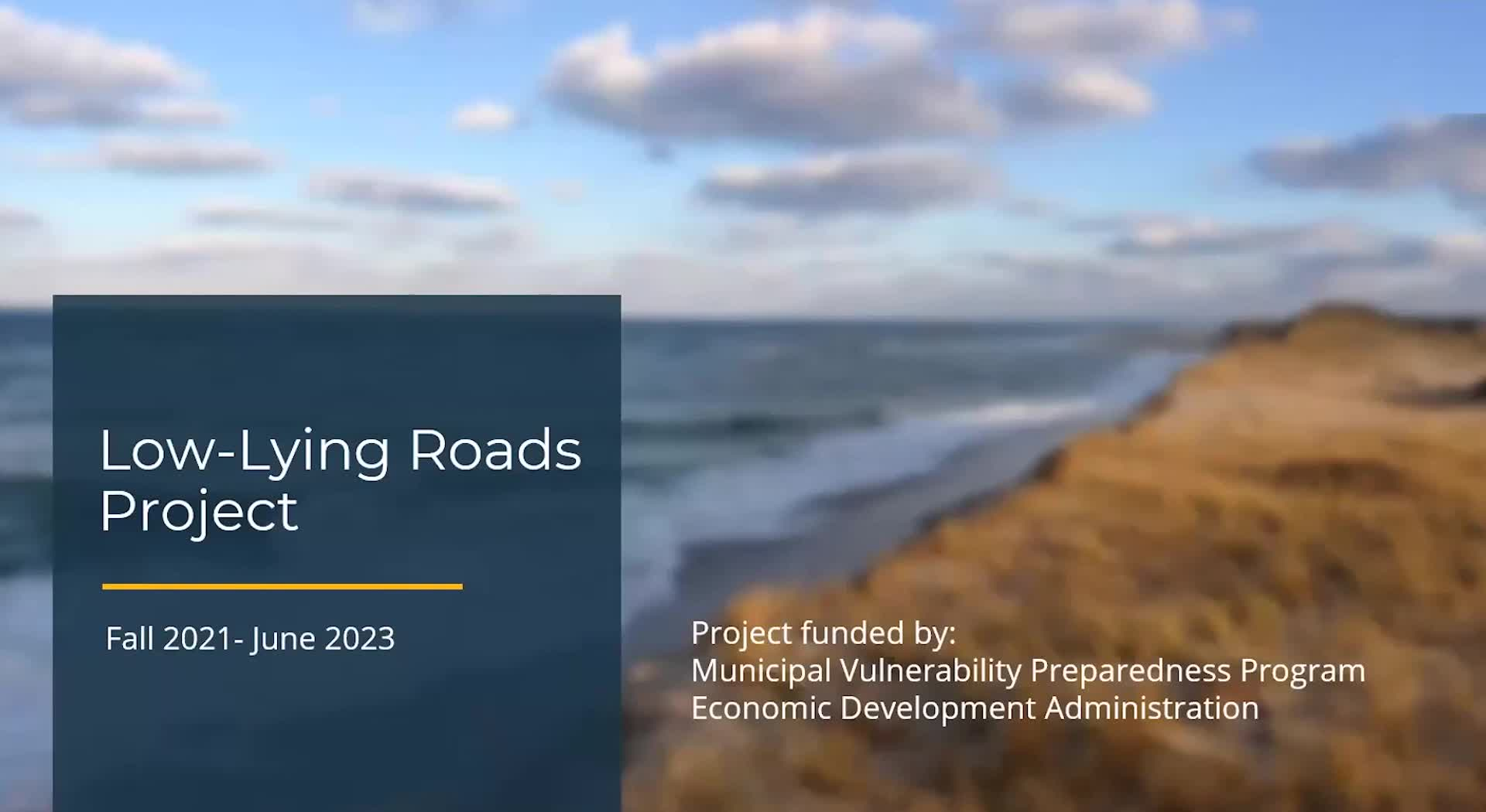 Thumbnail image for Cape Cod Commission Low Lying Roads Project_ Barnstable