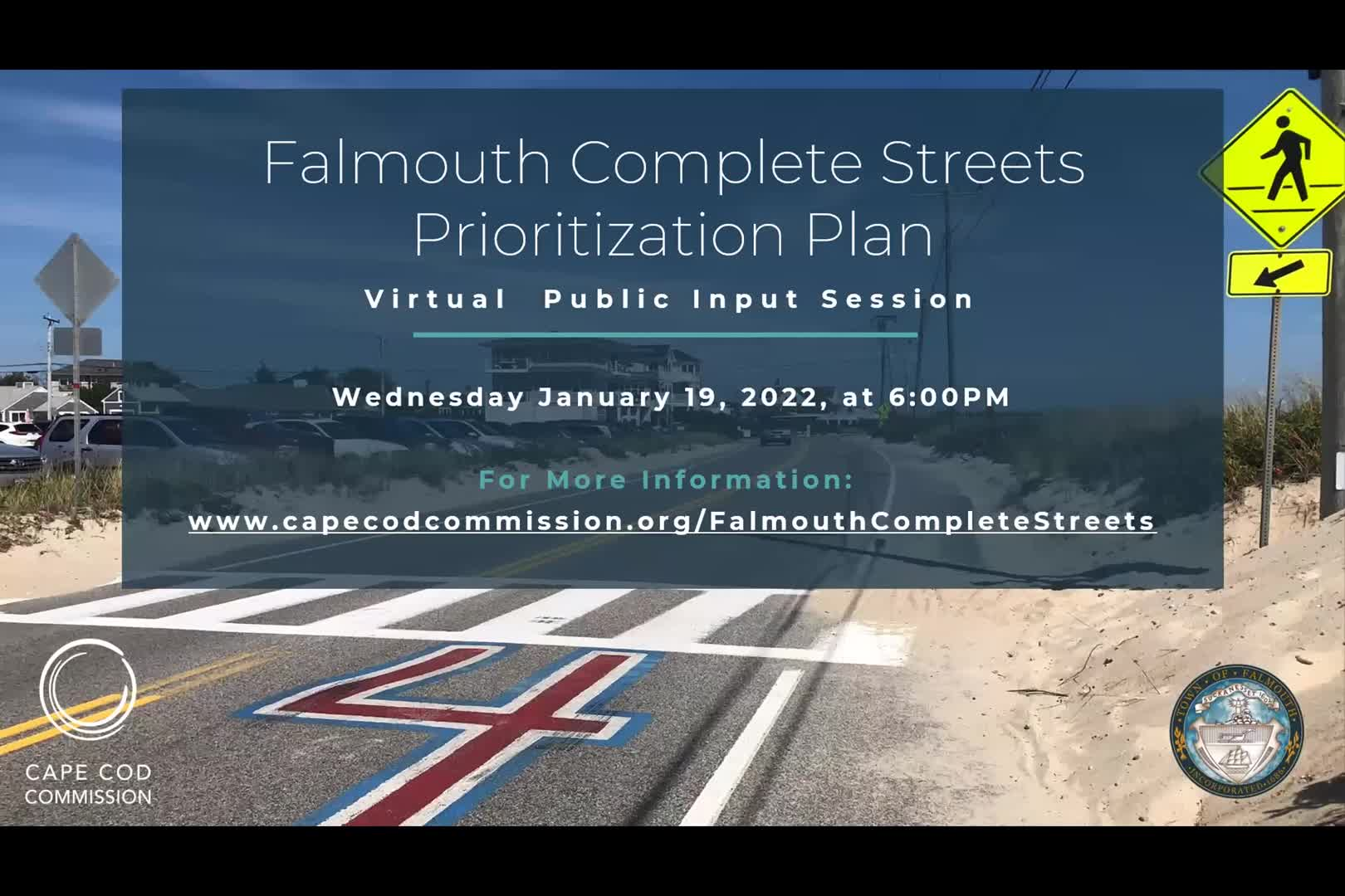Thumbnail image for Cape Cod Commission - Falmouth Complete Streets, 01_19_2022