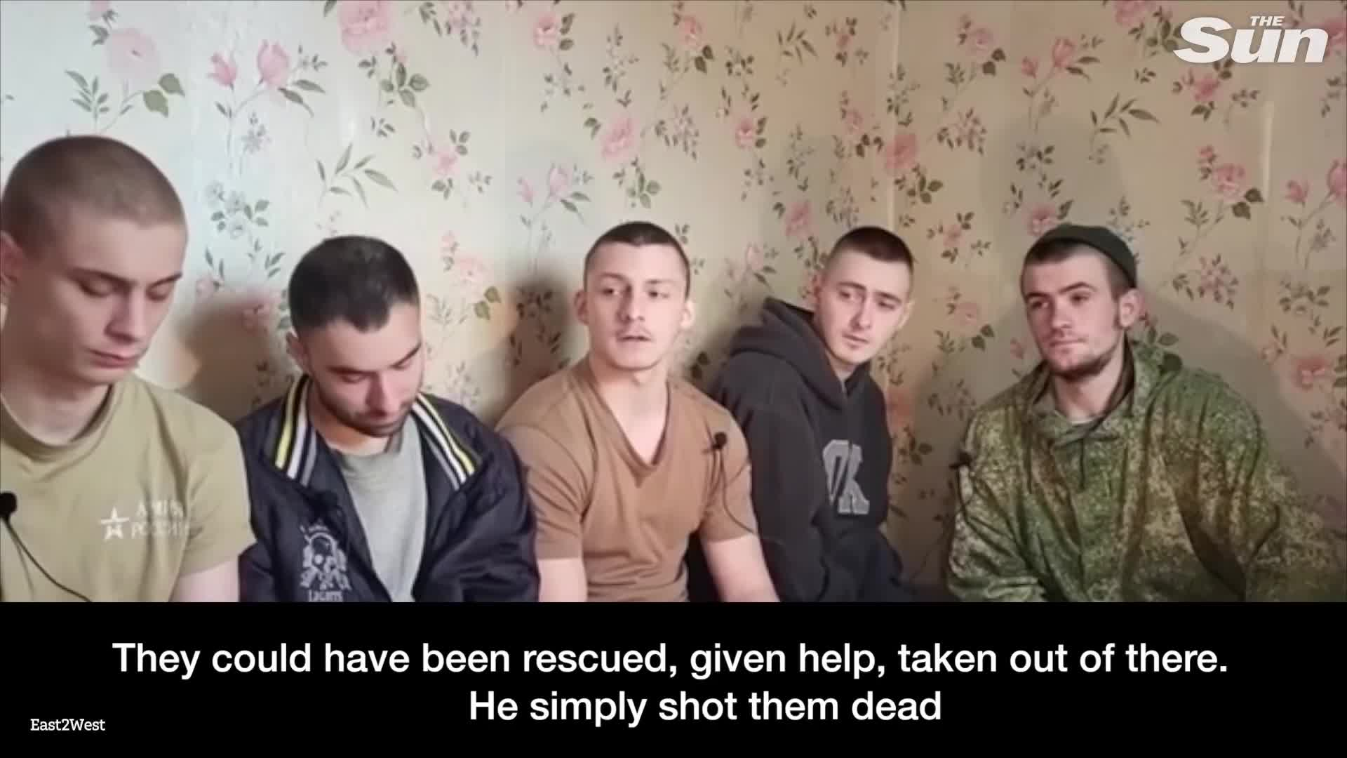 Thumbnail image for Russian officers 'kill own wounded soldiers rather than treat them' say POWs