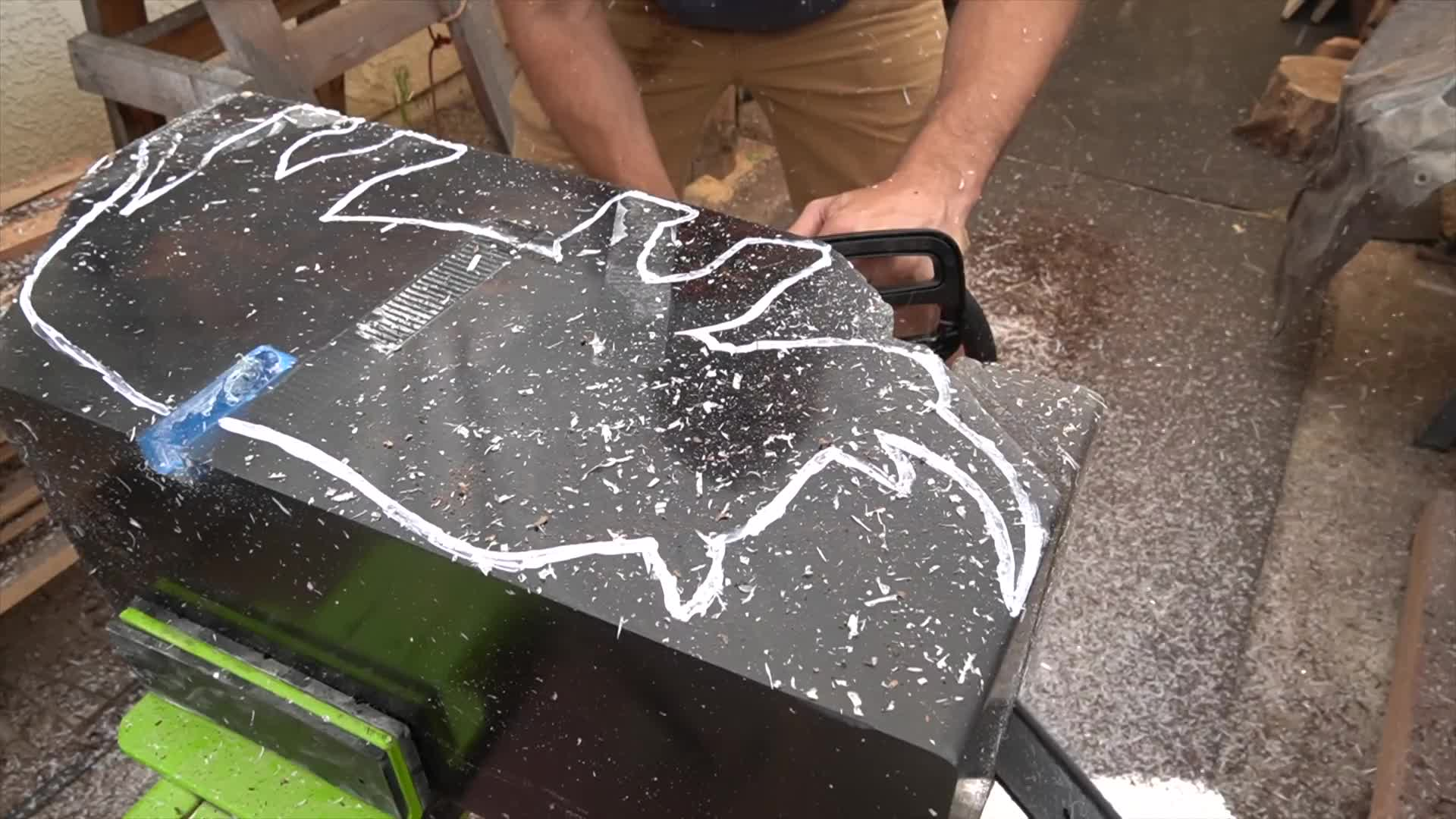 Thumbnail image for Carving a RHINO out of Wood & Epoxy Resin