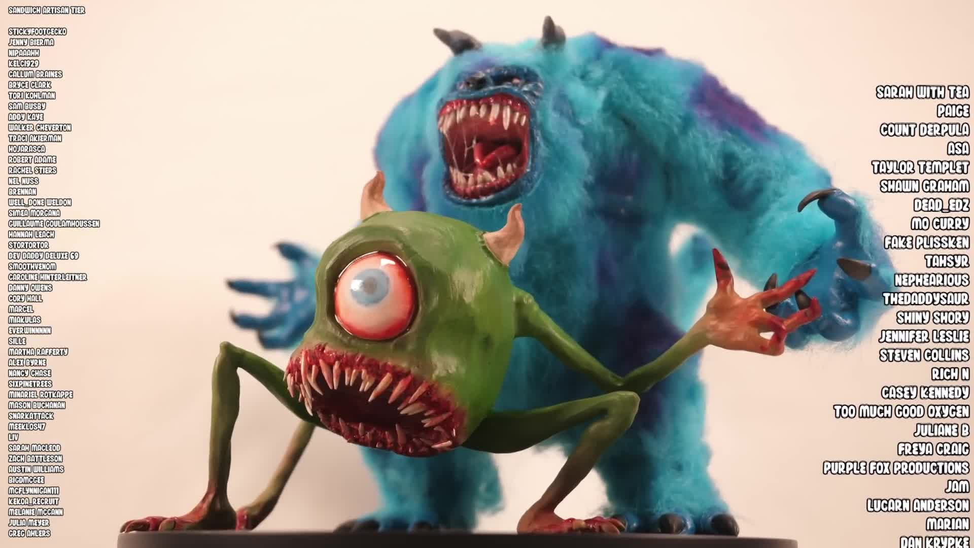 Thumbnail image for I made Sulley and Mike but they're actually scary