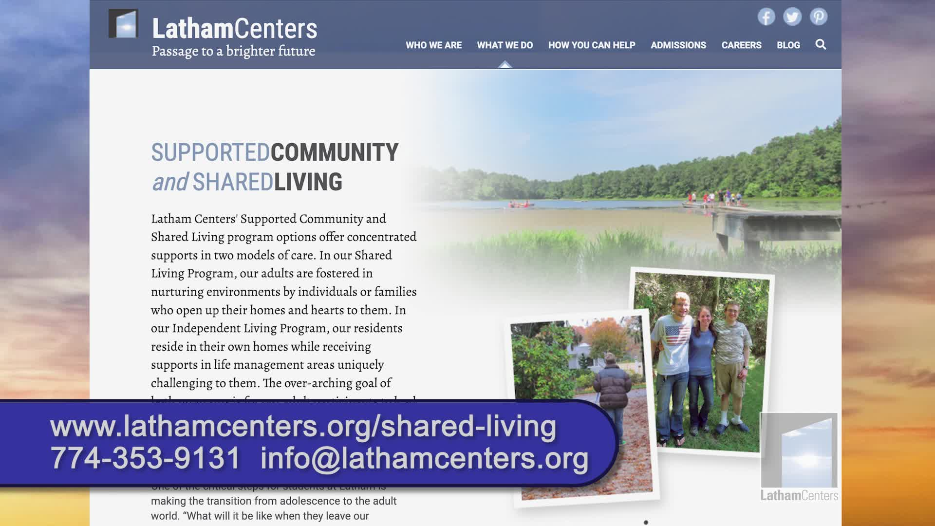 Thumbnail image for Latham Centers - Shared Living Program PSA - 2023