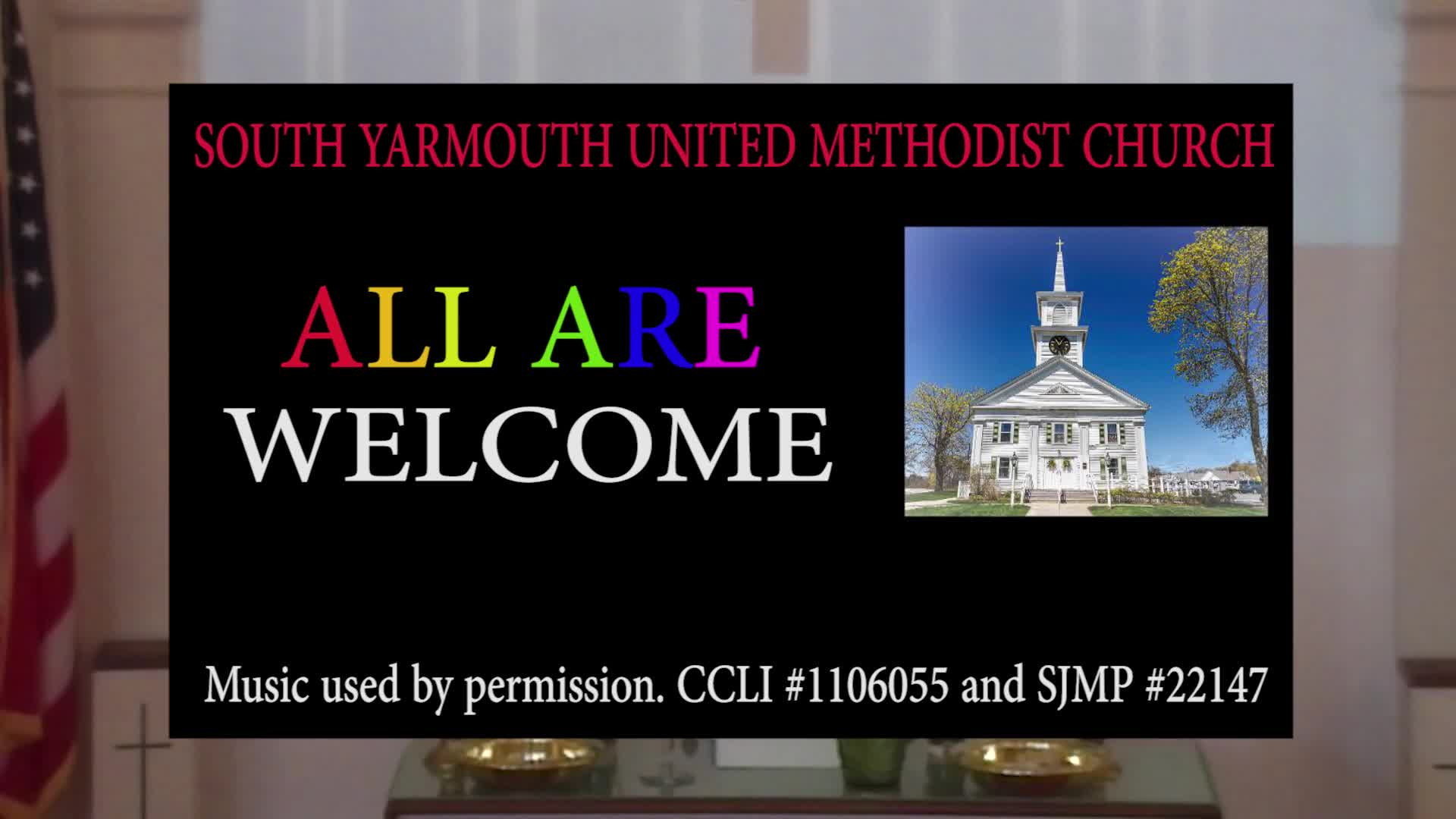 Thumbnail image for SYUMC Church Service  6,11,1023